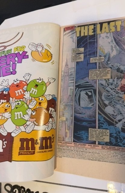 The Uncanny X-Men #212 Direct Edition (1986)Wolverine vs savertooth rnd 1