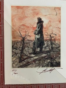 GEORGE PRATT ENEMY ACE LIMITED HARDCOVER EDITION W SIGNED AND NUMBERED PRINT