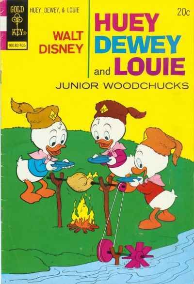 Huey Dewey And Louie Junior Woodchucks 26 Fine Stock Photo Comic