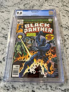 Black Panther # 2 CGC Graded 9.0 Marvel Comic Book Jack Kirby Cover Art JH29