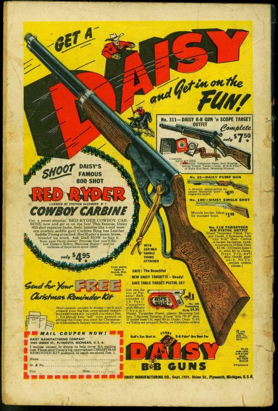 Tex Morgan #9 1950-Marvel Western Comic -Photo cover- Final Issue Poor