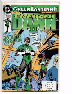DC Comics Green Lantern EMERALD DAWN II  #2 Keith Giffen (story); Gerard Jones