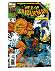 Web of Spider-Man #105 Marvel 1993 VF+ 8.5 Alex Saviuk cover. 