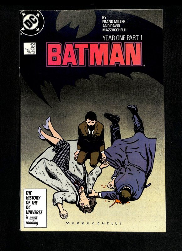 Batman #404 Year One Part 1 Frank Miller!