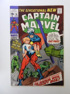 Captain Marvel #20 (1970) VF- condition