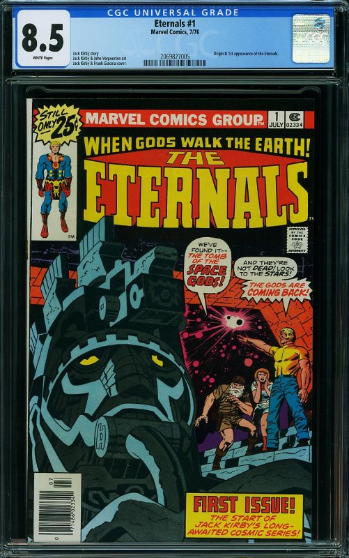 Eternals #1 (Marvel, 1976) CGC 8.5