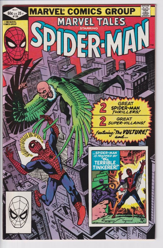 MARVEL TALES #139 (May 1982) Amazing Spider-Man #2 reprinted! NM 9.4, white