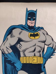 Vintage 1966 Batman The Caped Crusader Pop Art 27 x 41 Poster