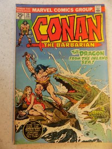 CONAN THE BARBARIAN # 39 MARVEL MISSING STAMP SAVAGE SWORD FANTASY