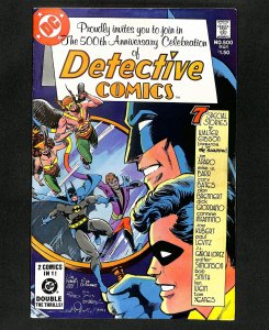 Detective Comics (1937) #500 Batman's 500th Anniversary Celebration!