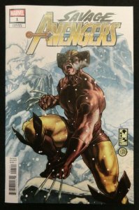 Savage Avengers #1 1:25 Simone Bianchi Wolverine Variant Cover NM