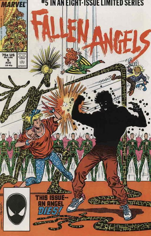 Fallen Angels #5 VF/NM; Marvel | save on shipping - details inside