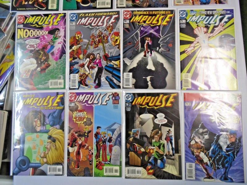 Impulse Set:#1-89 Missing:#39,40,42,43,44, 45,46, 8.0/VF (1995)