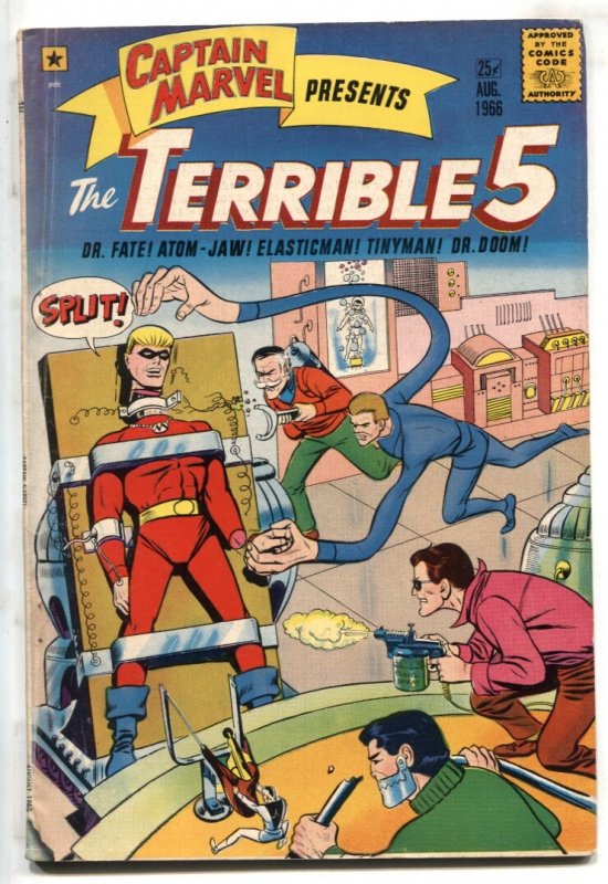 Captain Marvel Presents the Terrible Five #1 1966 VG