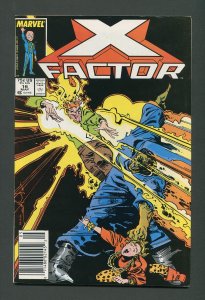 X-Factor #16 /  7.5 VFN-   Newsstand  May 1987