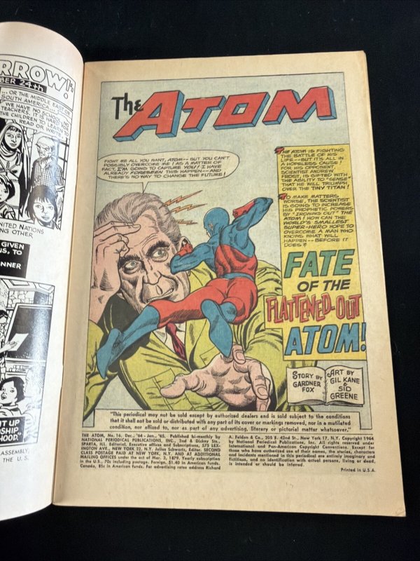 Atom #16  1965
