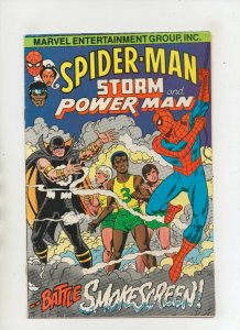 Spider-Man Storm & Power Pack #1 - Smokescreen! - (Grade 7.0) 1982