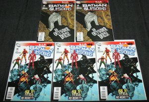 BATMAN AND THE OUTSIDERS COMIC LOT 5PC (VF-NM)