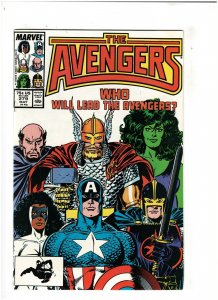 Avengers #279 VF+ 8.5 Marvel Comics 1987 She-Hulk & Captain America 