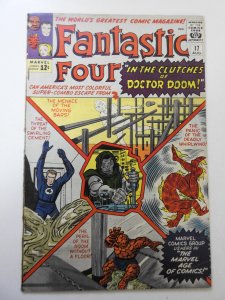 Fantastic Four #17 (1963) Apparent VG Condition glue on spine, moisture stain