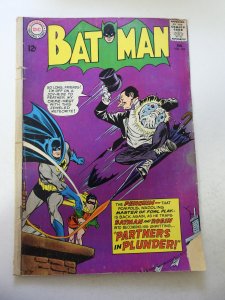 Batman #169 (1965) GD- Condition 3/4 spine split