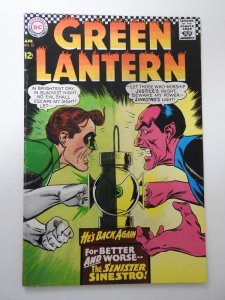 Green Lantern #52 (1967) VG Condition
