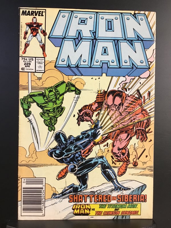 Iron Man #229 (1988) | Comic Books - Copper Age, Marvel, Iron Man, Superhero
