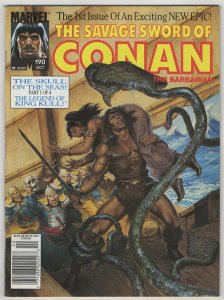 The Savage Sword of Conan #190 John Buscema Earl Norem Cover Kull NM-