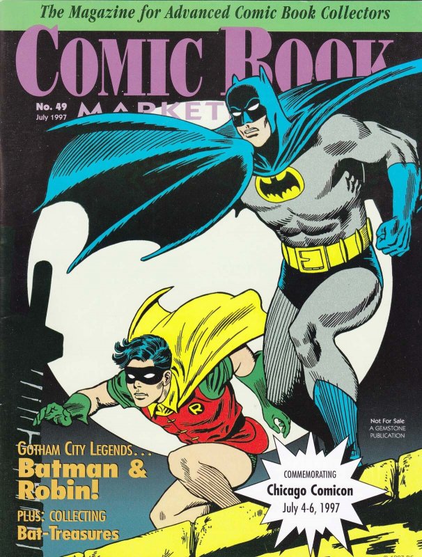 Comic Book Marketplace #49A FN ; Gemstone | Chicago Comicon Edition Batman
