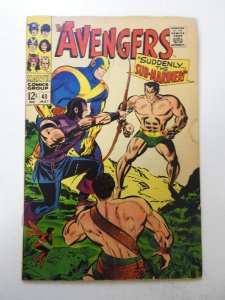 The Avengers #40 (1967) VG- Condition moisture stain