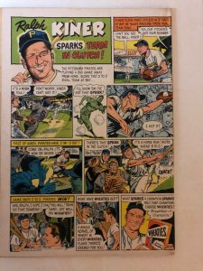 LITTLE LULU 50 VERY GOOD August 1952  Ralph Kiner strip on back cover