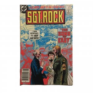 Sgt. Rock #417 CPV Canadian Price Variant Joe Kubert War 1987 Copper Age DC