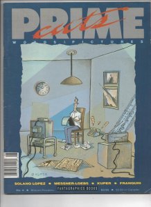 PRIME CUTS Words & Pictures #8, VF, Magazine, 1987 1988, Fantagraphics, Kuper