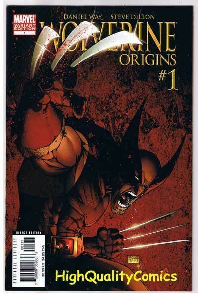 WOLVERINE : ORIGINS #1, VF/NM, Daniel Way, Variant, 2006, more in store