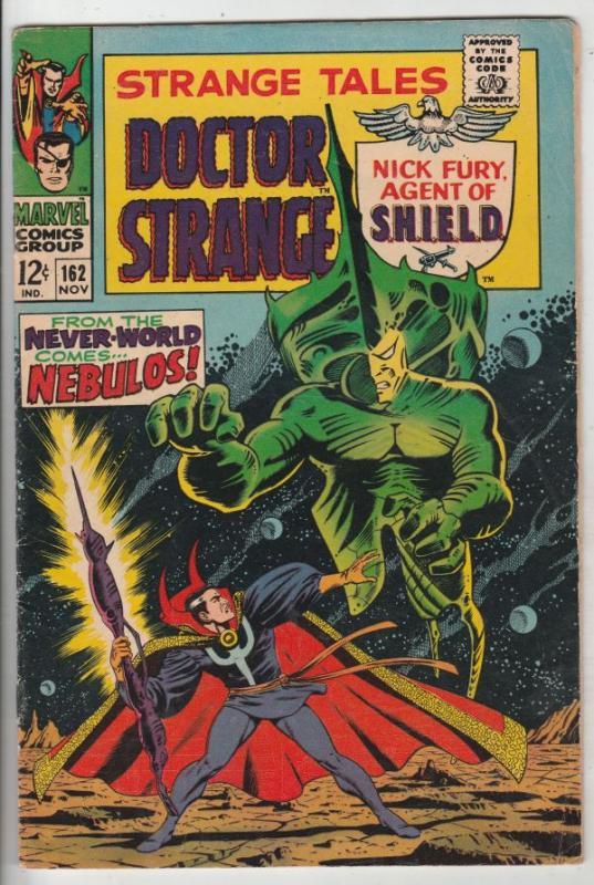 Strange Tales #162 (Nov-67) FN+ Mid-High-Grade Nick Fury, Dr. Strange