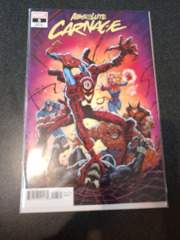 Absolute Carnage # 5 (2019, Marvel) 1st Print Ron Lim Variant