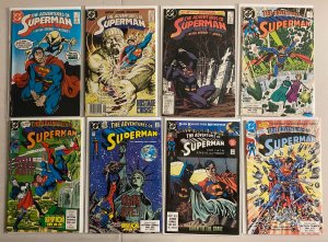 Adventures of Superman #425-470 + Annual DC (avg 6.0 FN) 27 diff (1987 to 1990)