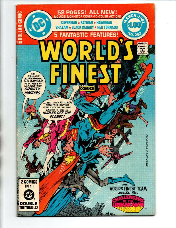 World's Finest #267 - 3rd Black Adam app - Shazam - Superman - Batman - FN/VF