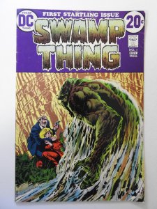 Swamp Thing #1 (1972) VG Condition 1 in tear fc