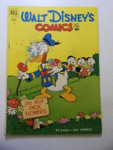Walt Disney's Comics and Stories #132 (1951) GD+ Condition centerfold de...