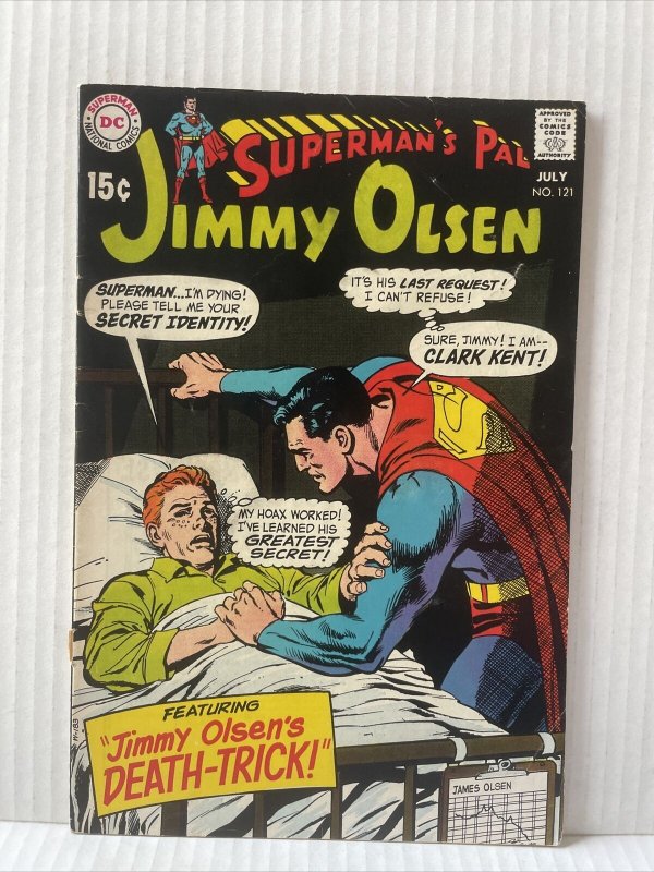 Superman's Pal Jimmy Olsen #121 