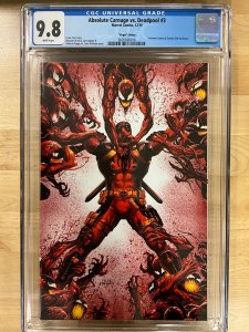 Absolute Carnage vs. Deadpool #3 Virgin Cover (2019) CGC 9.8