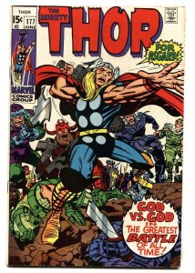 THOR #177 1970 MARVEL COMIC BOOK-Jack Kirby art