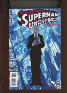 (2013) Superman Unchained #4: THE NEW 52! WE COMBINE SHIPPING! (9.2 OB)