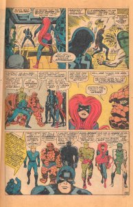 FANTASTIC FOUR ANNUAL #5 (Nov'67) 5.0VG/FN Inhumans! Black Panther! All Kirby!