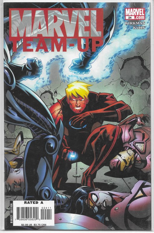 Marvel Team-Up (vol. 3, 2004) #24 FN/VF (Freedom Ring 5) Kirkman/Kuhn, Hester cv