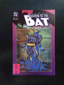 Batman Shadow of the Bat #3  DC Comics 1992 VF+