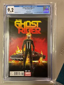 ALL NEW GHOST RIDER #1 CGC 9.2 SMITH VEHICLE VARIANT