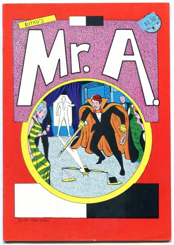 Mr. A #2 1975- Steve Ditko- underground comic VF