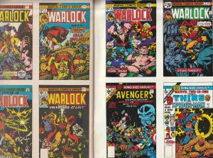 Warlock Special Edition # 6  Thanos, Avengers, Spiderman, The Thing !!